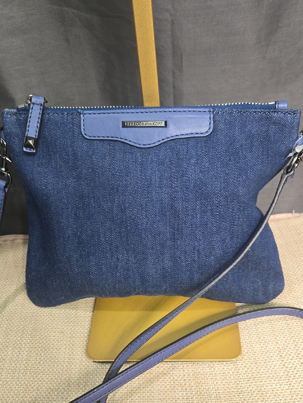 Rebecca Minkoff Blue Denim Crossbody Bag